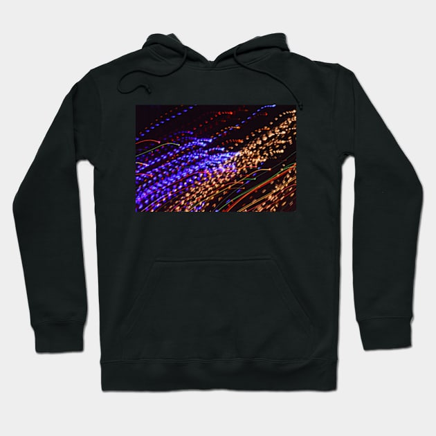 Blinking Strings Of Light Hoodie by JadedOddity